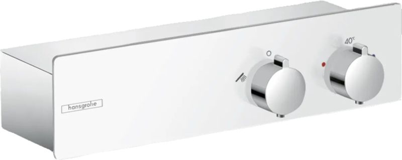 Змішувач для душу Hansgrohe ShowerTablet Select білий матовий 13102400