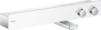 Смеситель для ванны Hansgrohe ShowerTablet Select белый матовый 13109400