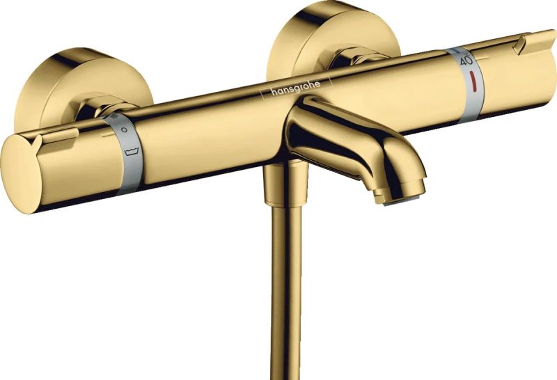 Змішувач для ванни Hansgrohe Ecostat золото 13114990