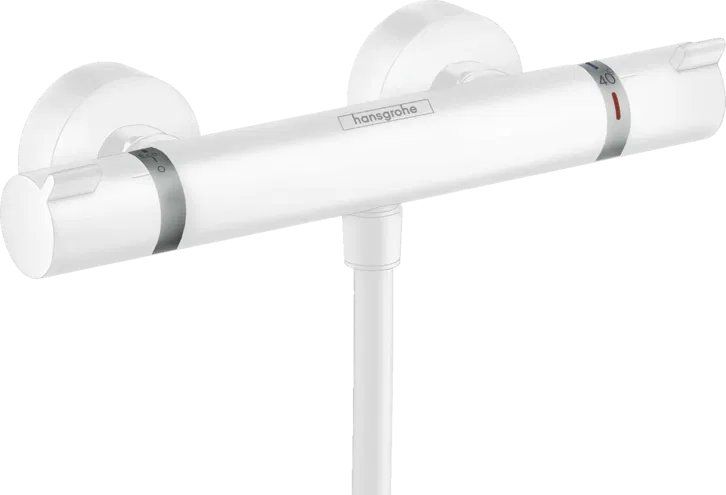 Смеситель для душа Hansgrohe Ecostat белый матовый 13116700