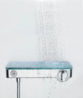 Смеситель для душа Hansgrohe ShowerTablet Select белый матовый 13171400
