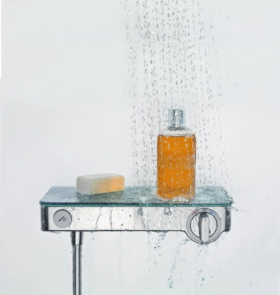 Смеситель для душа Hansgrohe ShowerTablet Select белый матовый 13171400