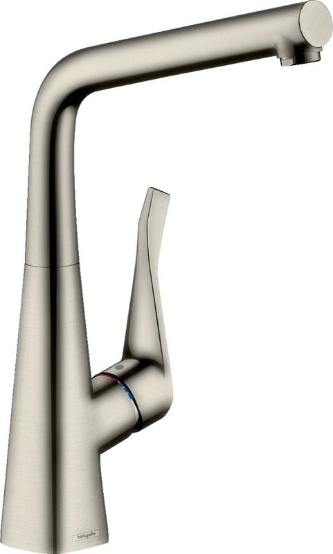 Змішувач для кухні Hansgrohe Metris сталь 14822800