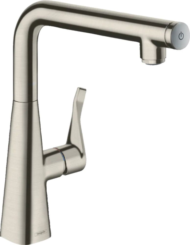 Змішувач для кухні Hansgrohe Metris Select сталь 14847800