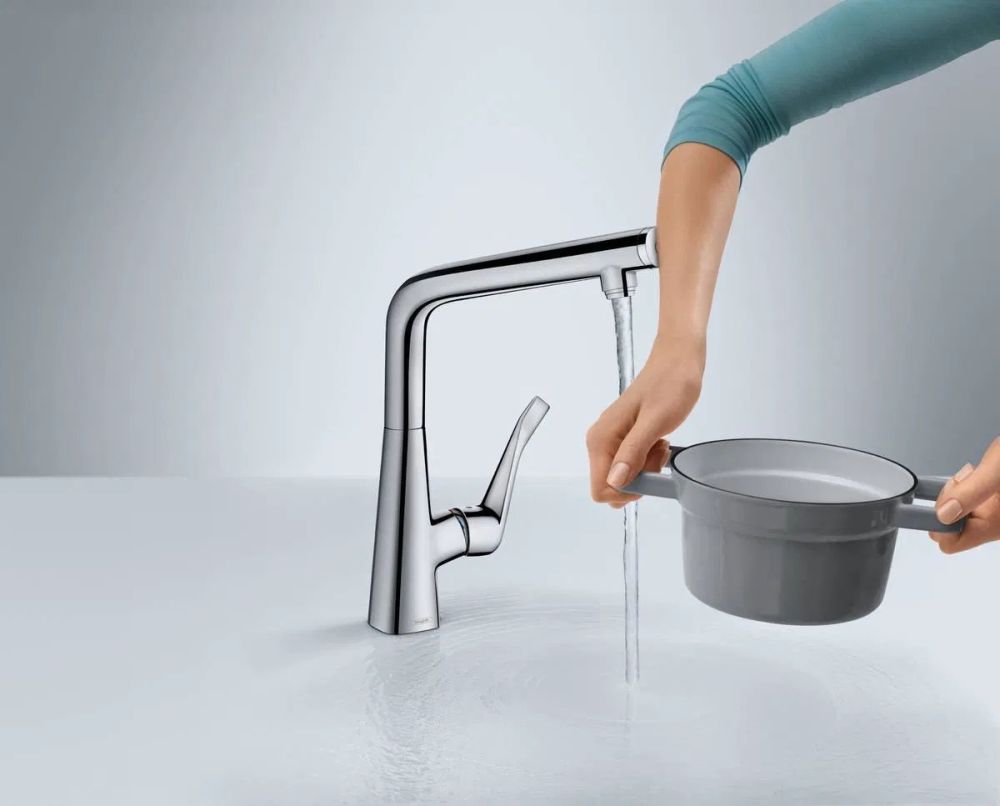 Змішувач для кухні Hansgrohe Metris Select хром 14883000