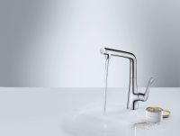 Змішувач для кухні Hansgrohe Metris Select сталь 14883800
