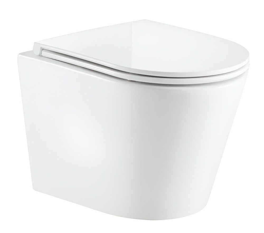 Інсталяція Grohe Solido 3 в 1 з чорною матовою клавішею 388112430 + підвісний унітаз Koller Pool Orion Tornado 3.0 OR-0515-RQ3 із сидінням Soft Close