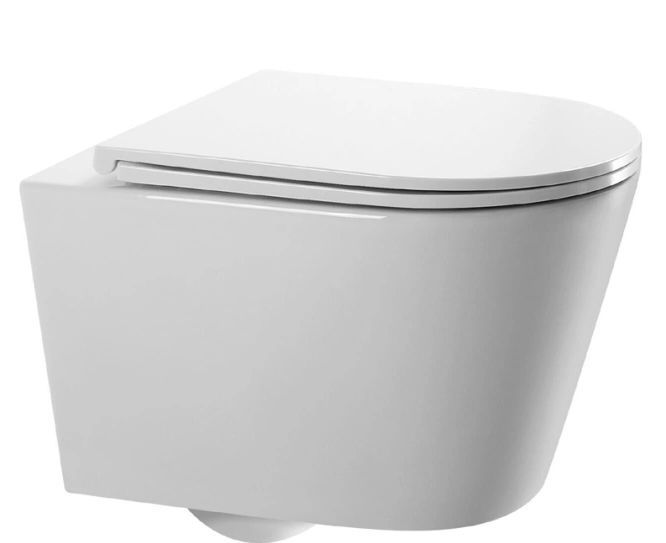 Інсталяція Grohe Solido 3 в 1 з чорною матовою клавішою 388112430 + Унітаз підвісний Koller Pool Mio Tornado 1811560198 із сидінням Soft Close