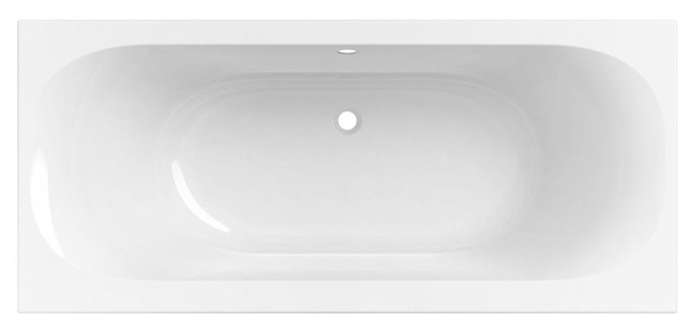 Ванна акрилова Geberit Soana Slim rim Duo 180х80 554.004.01.1