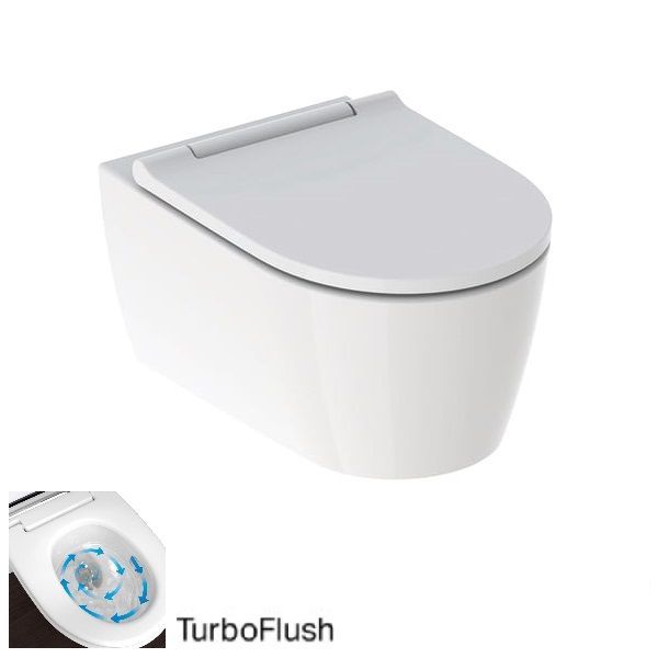 Унітаз підвісний Geberit One Rimfree 500.201.01.1 з сидінням soft-close