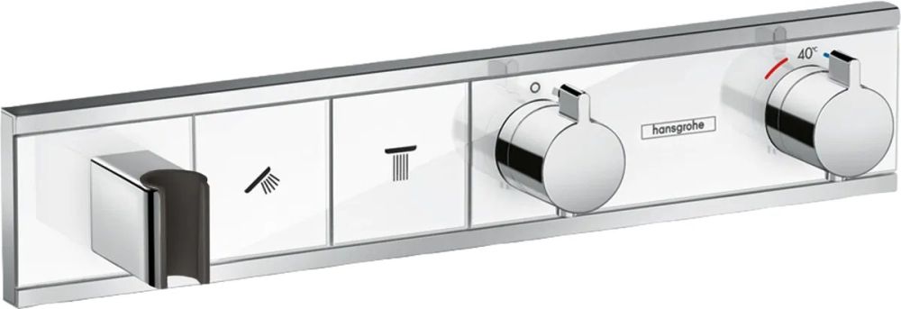 Змішувач прихованого монтажу Hansgrohe RainSelect білий матовий 15355400