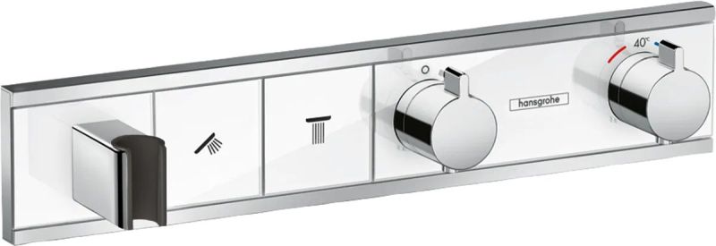 Змішувач прихованого монтажу Hansgrohe RainSelect білий матовий 15355400