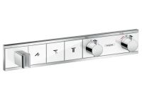 Змішувач прихованого монтажу Hansgrohe RainSelect білий матовий 15356400
