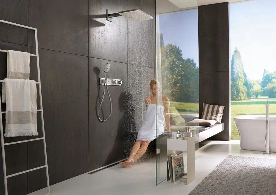 Змішувач прихованого монтажу Hansgrohe RainSelect білий матовий 15356400