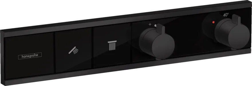 Змішувач прихованого монтажу Hansgrohe RainSelect чорний матовий 15380670