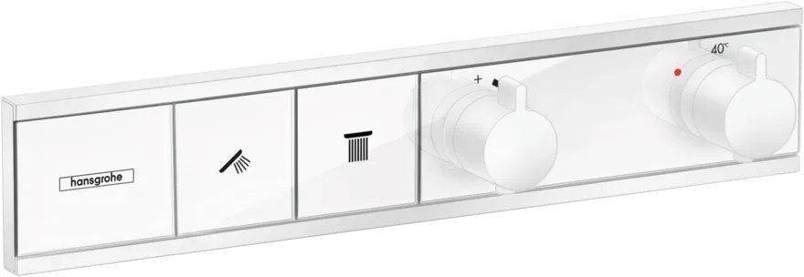 Змішувач прихованого монтажу Hansgrohe RainSelect білий матовий 15380700
