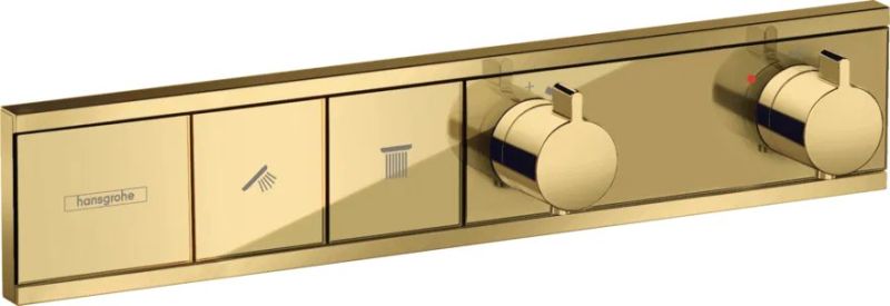 Змішувач прихованого монтажу Hansgrohe RainSelect золото 15380990