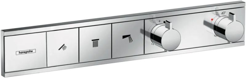 Змішувач прихованого монтажу Hansgrohe RainSelect хром 15381000