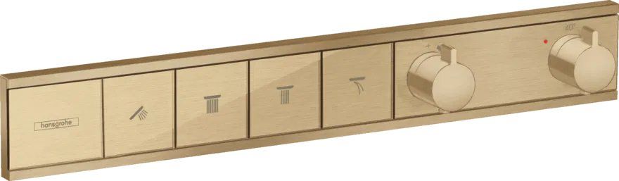 Змішувач прихованого монтажу Hansgrohe RainSelect бронза 15382140