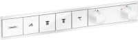Змішувач прихованого монтажу Hansgrohe RainSelect білий матовий 15382700