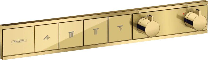 Змішувач прихованого монтажу Hansgrohe RainSelect золото 15382990