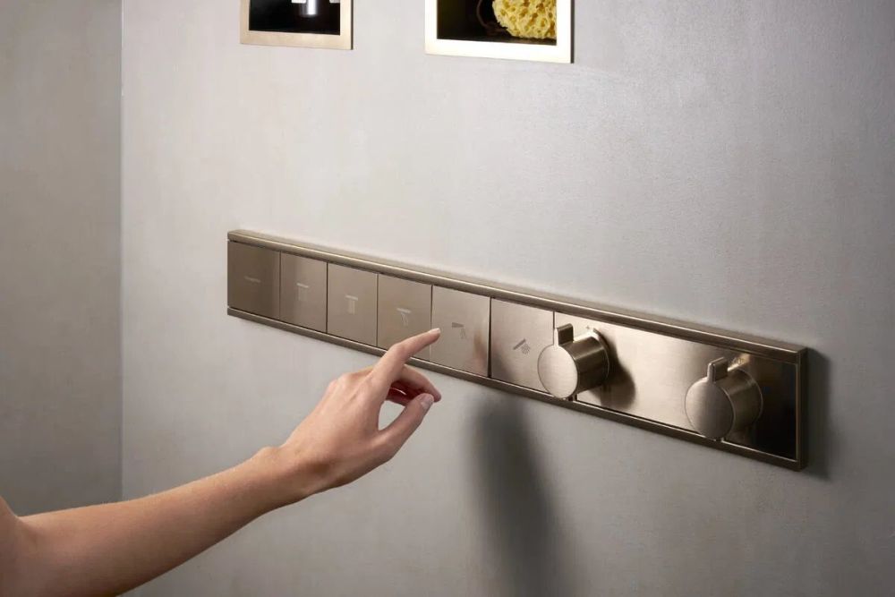 Змішувач прихованого монтажу Hansgrohe RainSelect бронза 15384140