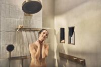 Змішувач прихованого монтажу Hansgrohe RainSelect бронза 15384140