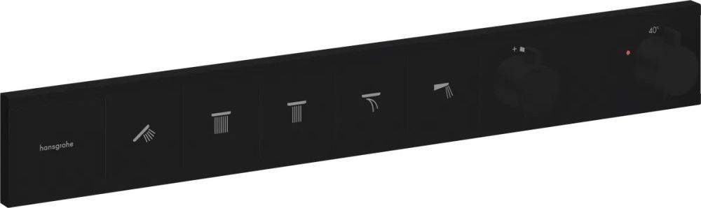 Змішувач прихованого монтажу Hansgrohe RainSelect чорний матовий 15384670