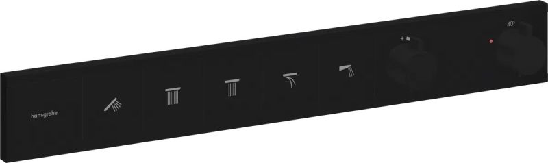 Змішувач прихованого монтажу Hansgrohe RainSelect чорний матовий 15384670
