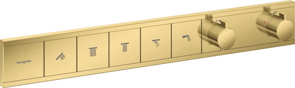 Змішувач прихованого монтажу Hansgrohe RainSelect золото 15384990