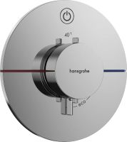 Змішувач прихованого монтажу Hansgrohe ShowerSelect Comfort S хром 15553000
