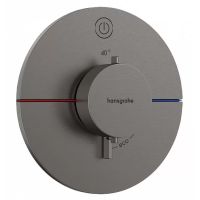 Змішувач прихованого монтажу Hansgrohe ShowerSelect Comfort S чорний матовий хром 15553340