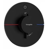 Змішувач прихованого монтажу Hansgrohe ShowerSelect Comfort S чорний матовий 15553670