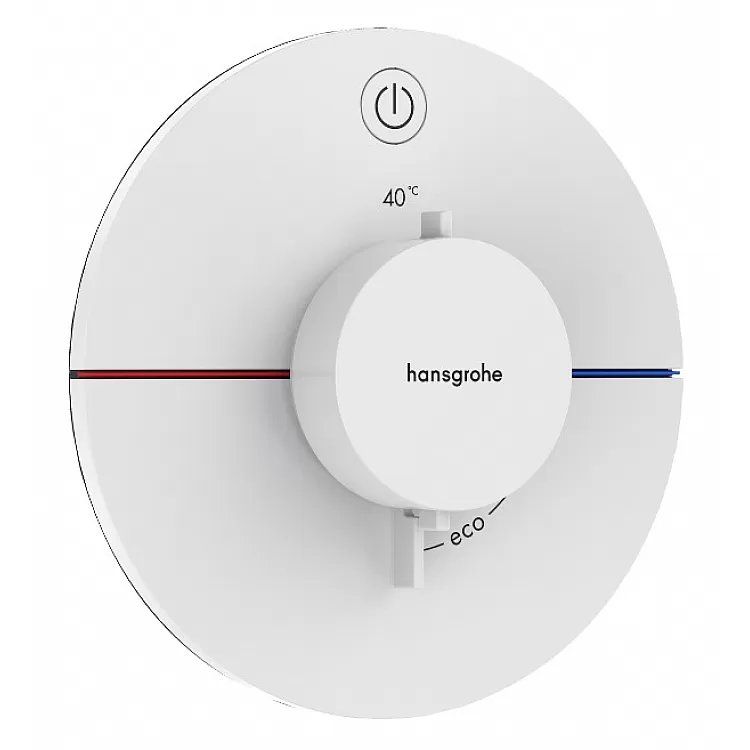 Змішувач прихованого монтажу Hansgrohe ShowerSelect Comfort S білий матовий 15553700