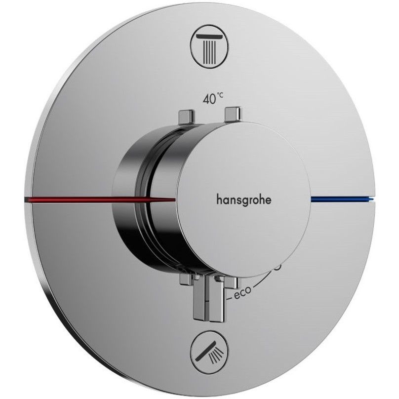 Змішувач прихованого монтажу Hansgrohe ShowerSelect Comfort S хром 15554000