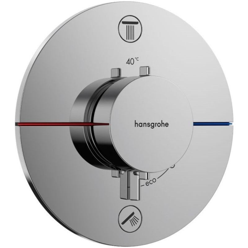 Змішувач прихованого монтажу Hansgrohe ShowerSelect Comfort S хром 15554000