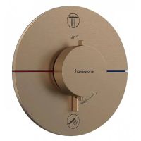 Змішувач прихованого монтажу Hansgrohe ShowerSelect Comfort S бронза 15554140