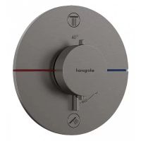Змішувач прихованого монтажу Hansgrohe ShowerSelect Comfort S чорний матовий хром 15554340