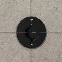 Змішувач прихованого монтажу Hansgrohe ShowerSelect Comfort S чорний матовий 15554670