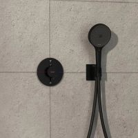 Змішувач прихованого монтажу Hansgrohe ShowerSelect Comfort S чорний матовий 15554670