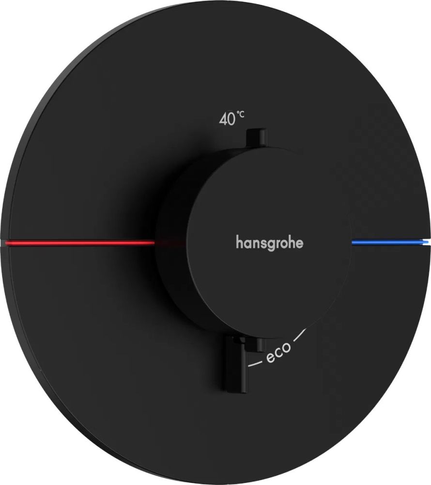 Змішувач прихованого монтажу Hansgrohe ShowerSelect Comfort S чорний матовий 15559670