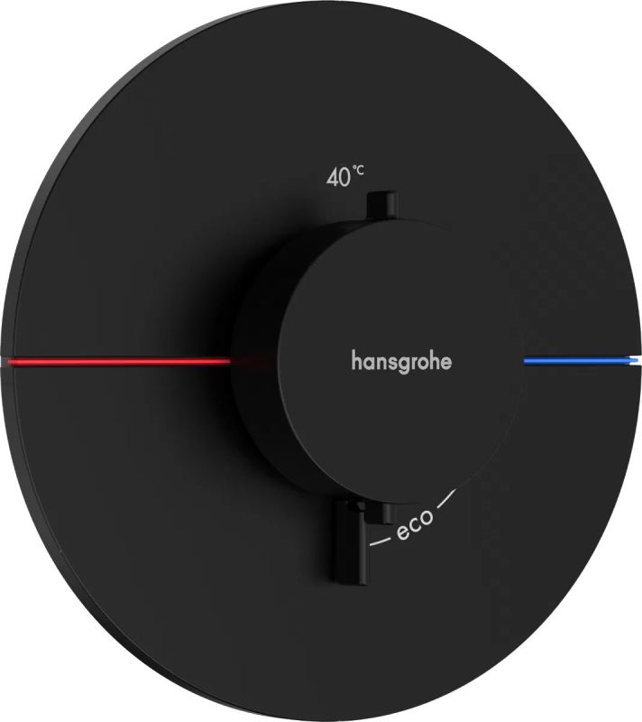 Змішувач прихованого монтажу Hansgrohe ShowerSelect Comfort S чорний матовий 15559670
