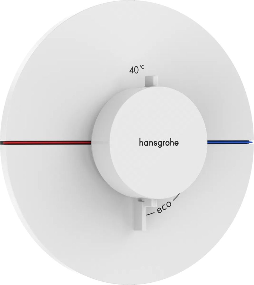 Змішувач прихованого монтажу Hansgrohe ShowerSelect Comfort S білий матовий 15559700