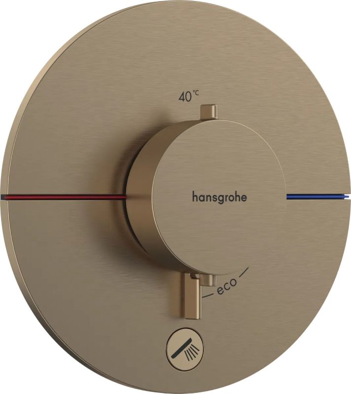 Змішувач прихованого монтажу Hansgrohe ShowerSelect Comfort S бронза 15562140
