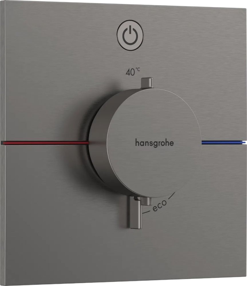 Змішувач прихованого монтажу Hansgrohe ShowerSelect Comfort E чорний матовий хром 15571340