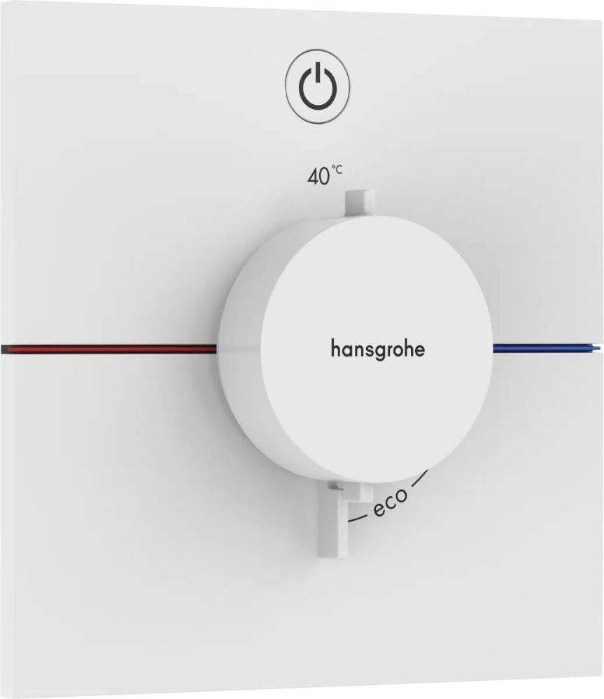 Змішувач прихованого монтажу Hansgrohe ShowerSelect Comfort E білий матовий 15571700