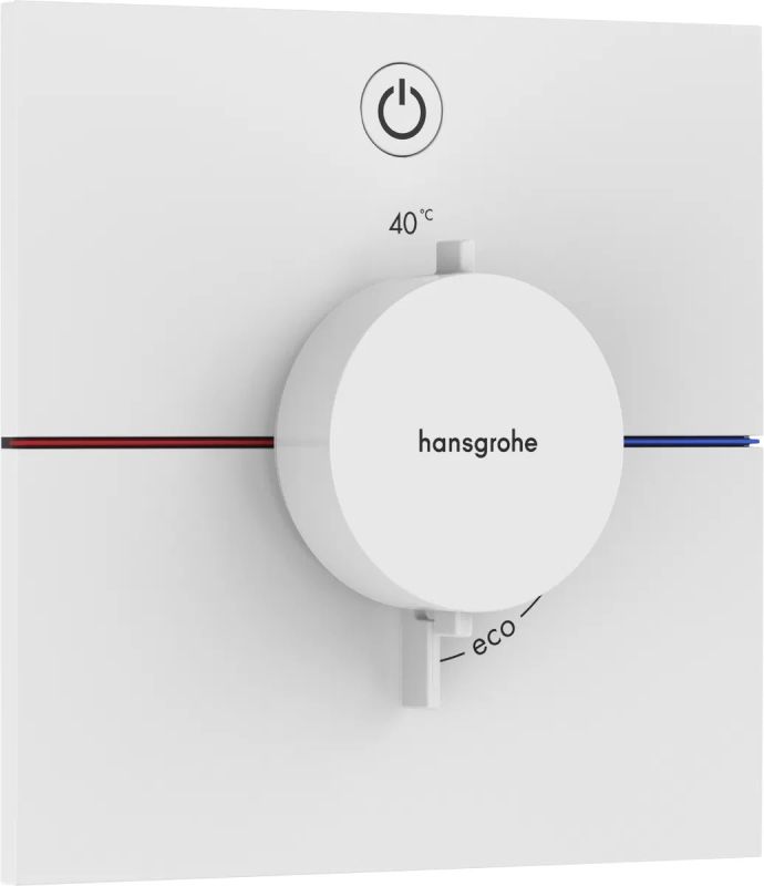 Змішувач прихованого монтажу Hansgrohe ShowerSelect Comfort E білий матовий 15571700