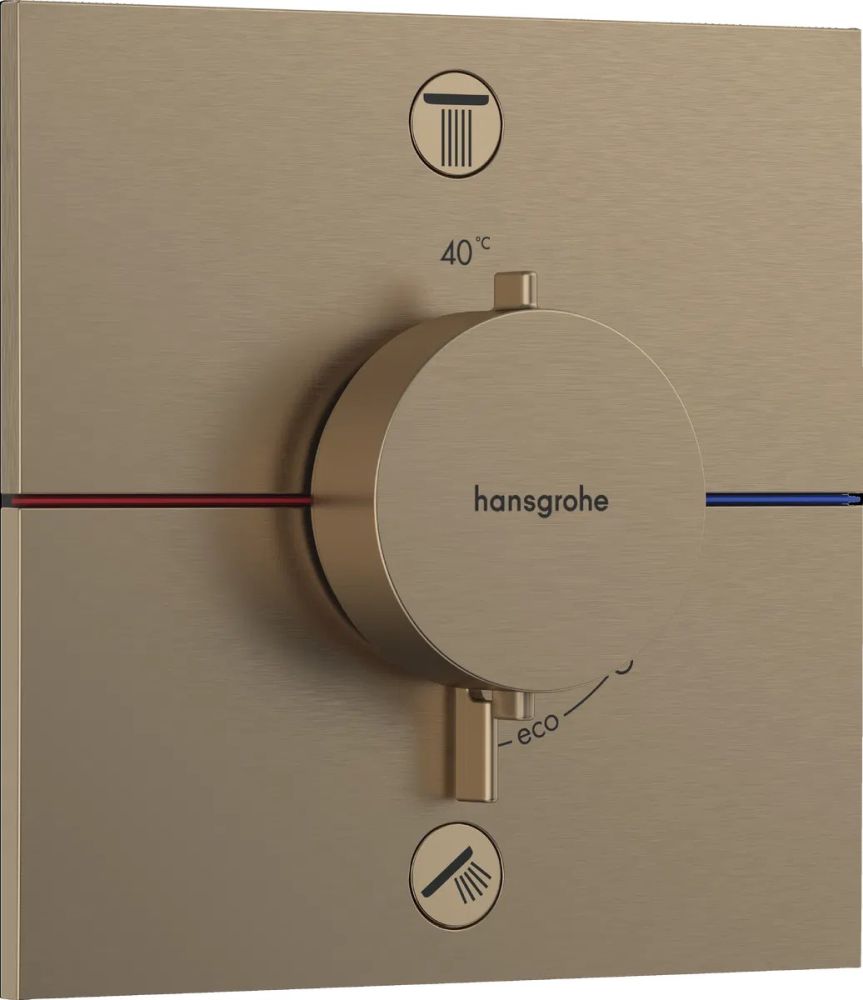 Змішувач прихованого монтажу Hansgrohe ShowerSelect Comfort E бронза 15572140