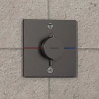 Змішувач прихованого монтажу Hansgrohe ShowerSelect Comfort E чорний матовий хром 15572340