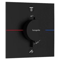 Змішувач прихованого монтажу Hansgrohe ShowerSelect Comfort E чорний матовий 15572670